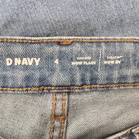 Old Navy Sky Blue Wide Leg Jeans - Picture 2 of 4